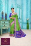 Ananda_Parrot_Jambli saree