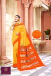 Yellow_Orange Temp CP Saree