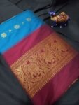 Rama Blue _ Maroon Butta