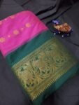 Magenta _ Bottal Green Butta
